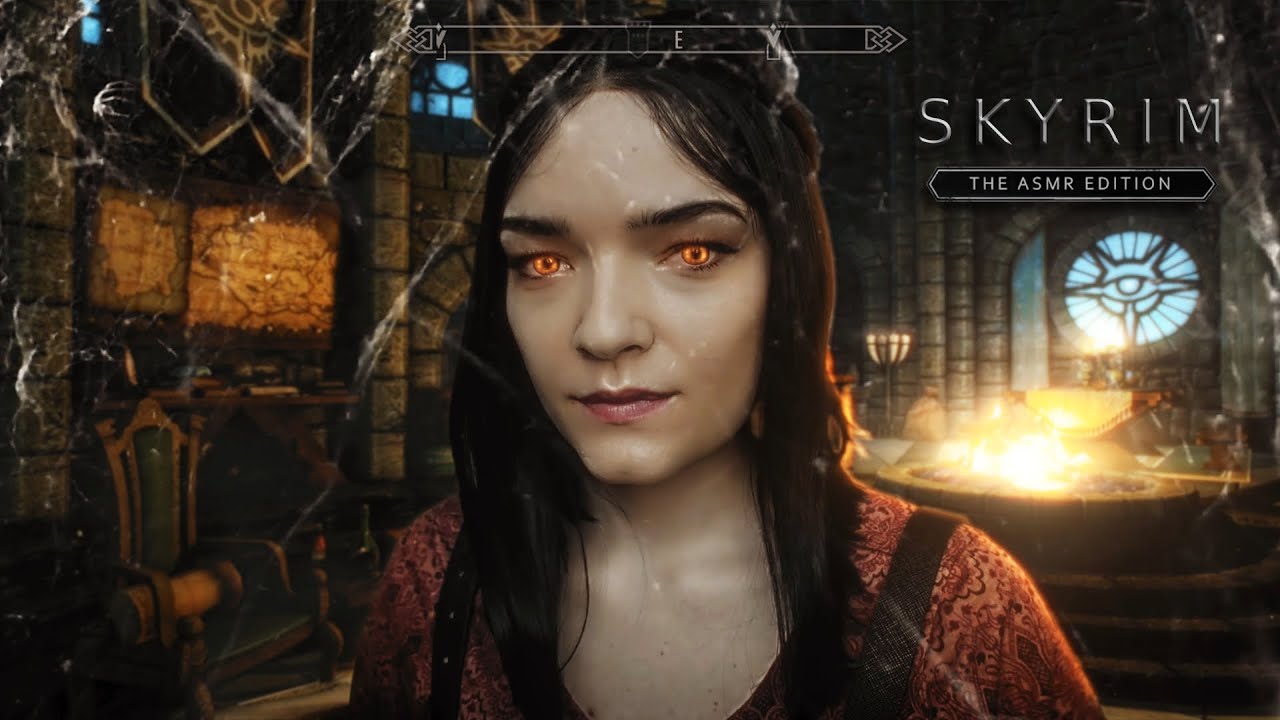Skyrim ASMR Edition 🏹  Serana helps you & tells you her story