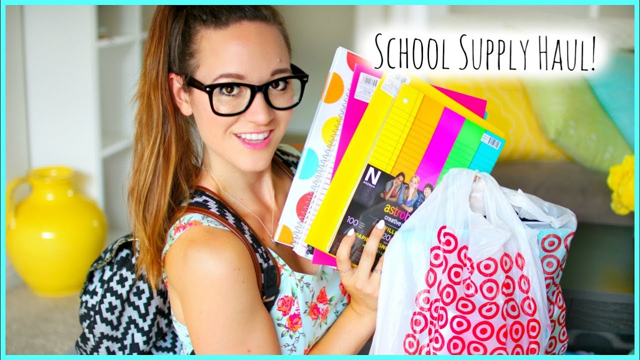 Back To School Supplies Haul ♡