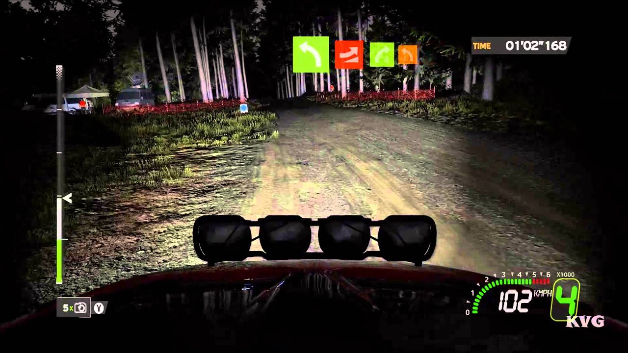 WRC 5 FIA World Rally Championship - Night Gameplay (PC HD) [1080p60FPS]
