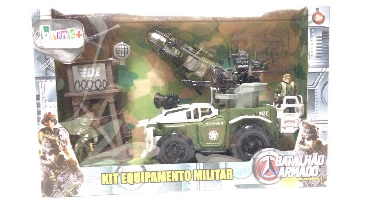 Set Batalhão Armado. Figuras de ação 72