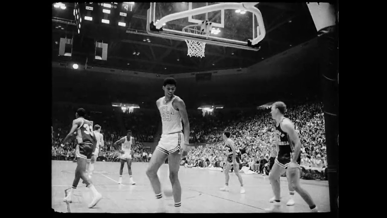Kareem Abdul Jabbar (Lew Alcindor) First UCLA Game! | December 6, 1966 | Bruins vs Trojans