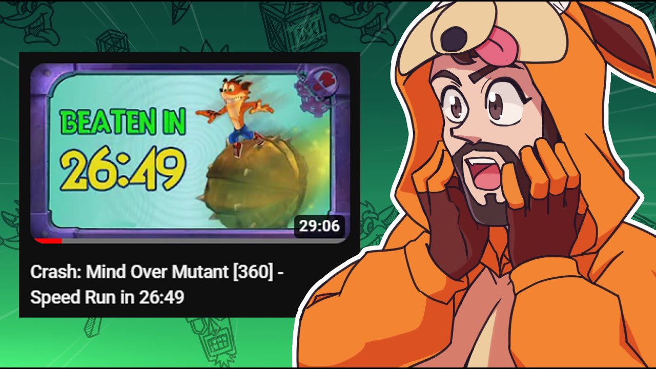 ZERANDO CRASH: MIND OVER MUTANT EM 26 MINUTOS! (RECORDE MUNDIAL)
