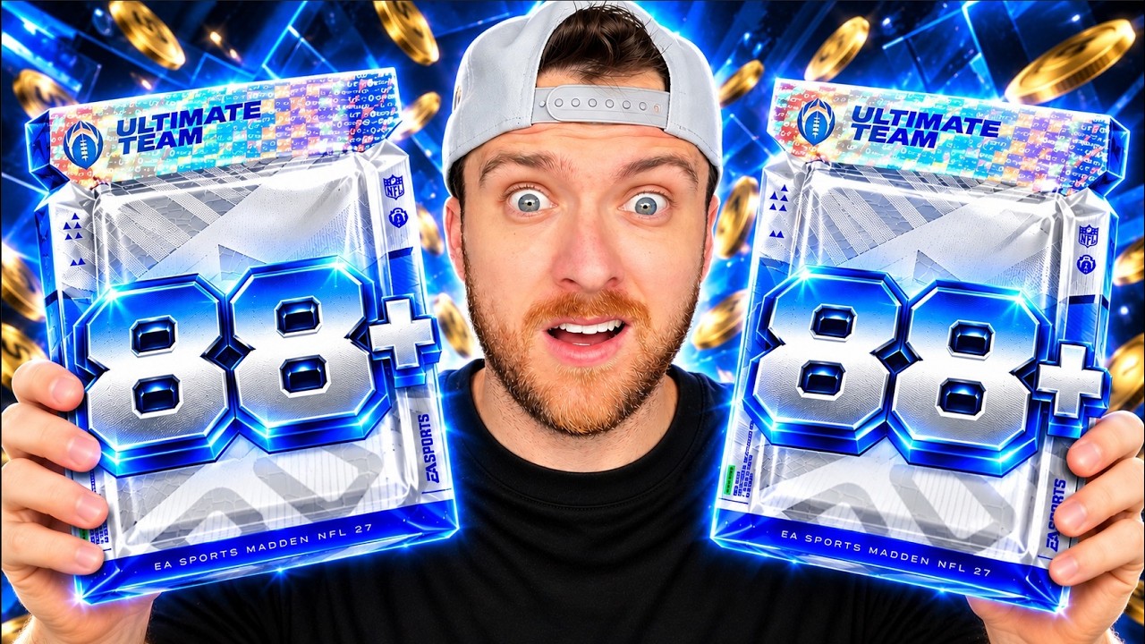 I OPENED THE NEW 88+ FLEA FLICKER PACKS IN MADDEN 27!