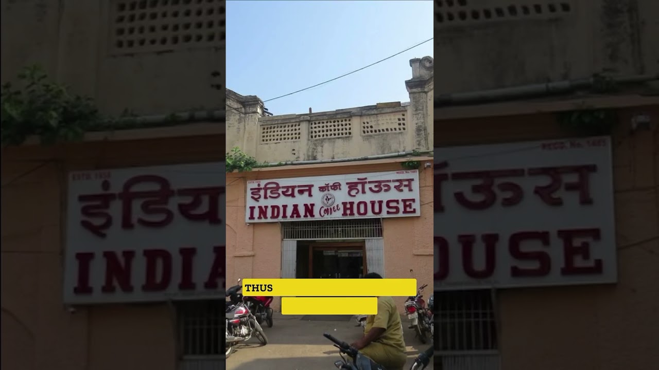 First Indian Coffee House: Where History and Coffee Unite! #fact #madhyapradesh #jabalpur #history