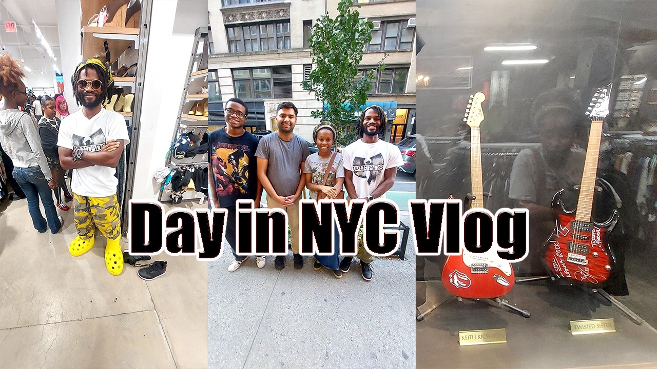 New York City Vlog: Thrift Stores and Comics Galore!