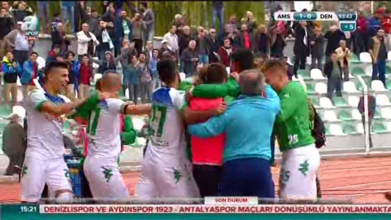 Yeni Amasyaspor 1-0 Denizlispor- 90+'da Penaltı Atışı