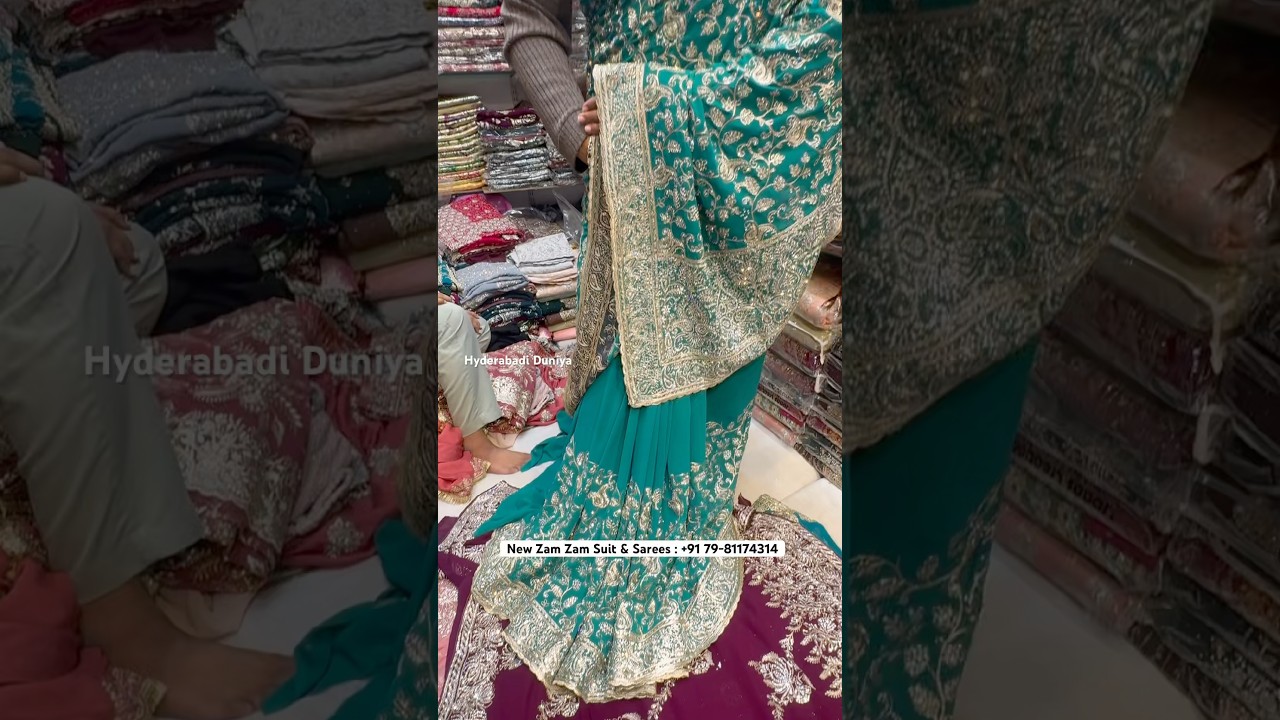 Offer Offer Offer || Wedding Special Sarees Collection “ Patel Market Hyderabad