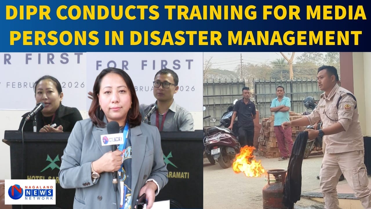 TWO DAYS DISASTER MANAGEMENT TRAINING FOR FIRST RESPONDERS HELD IN DIMAPUR