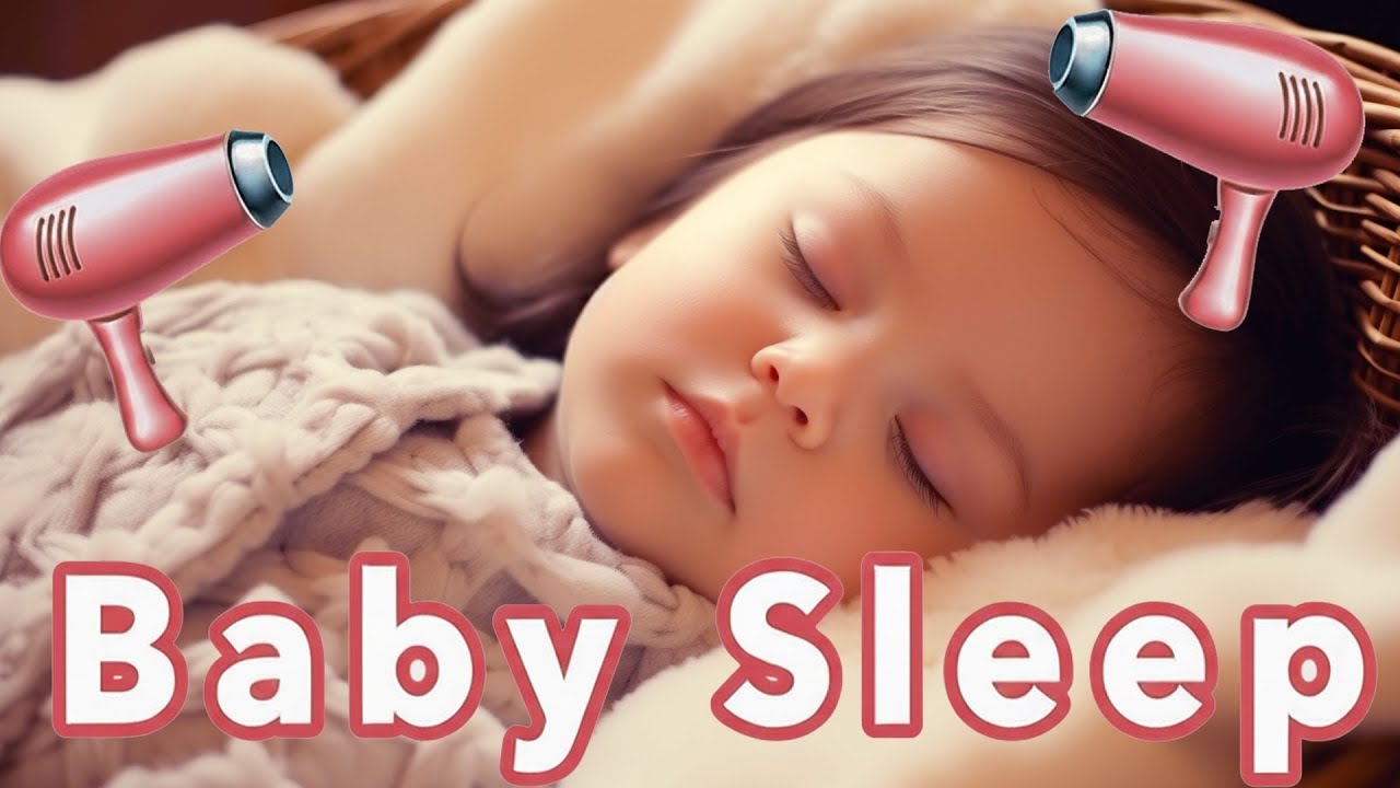 Baby White Noise Fön 🎧 Gleichmäßiger Fönsound gegen Unruhe & Weinen