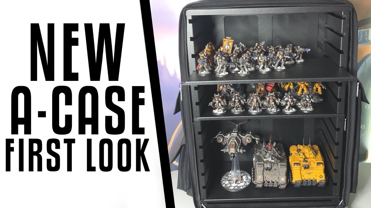 NEW A-CASE First Look - Magnetic Model Carry Case