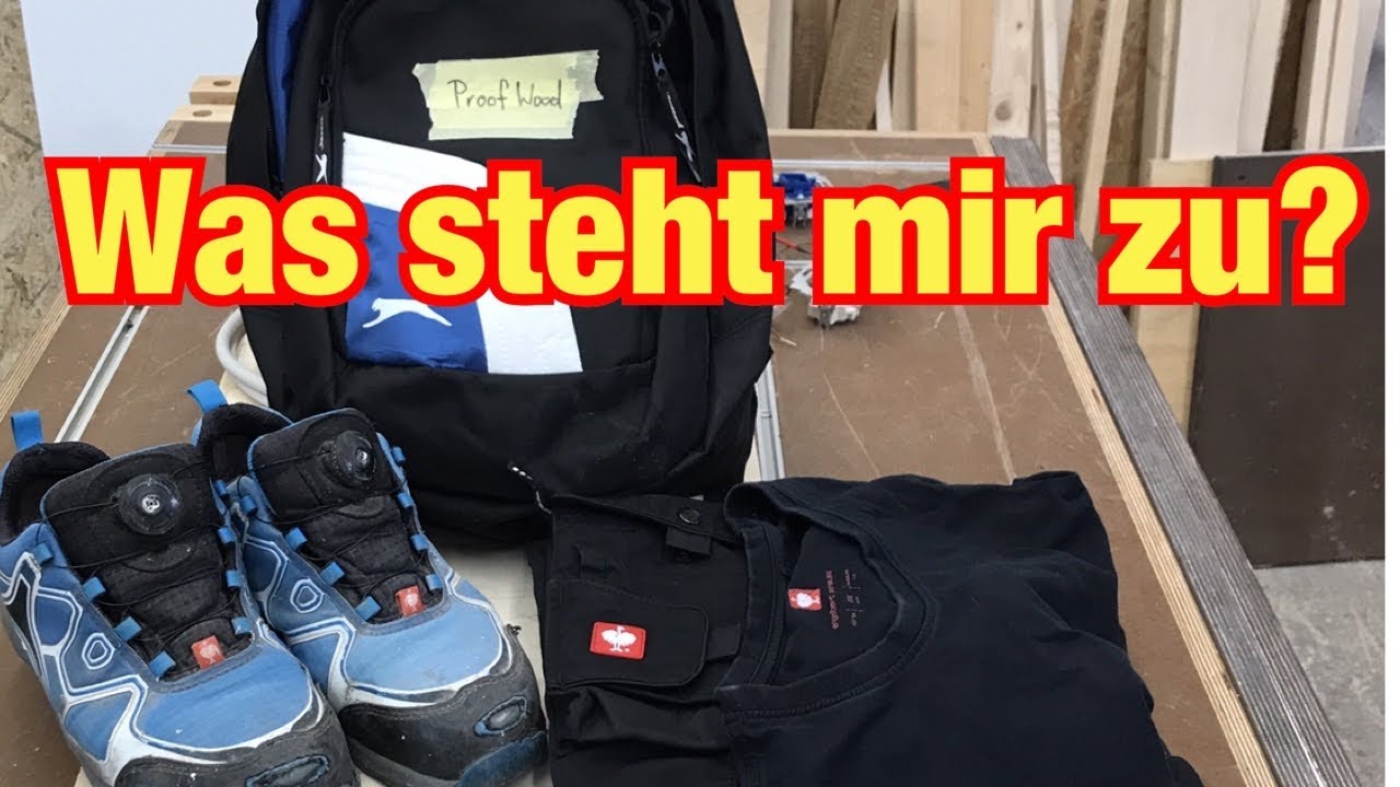 Das STINKT doch zum Himmel ! Arbeitskleidung, Körpergeruch und Anzeige ! Proofwood