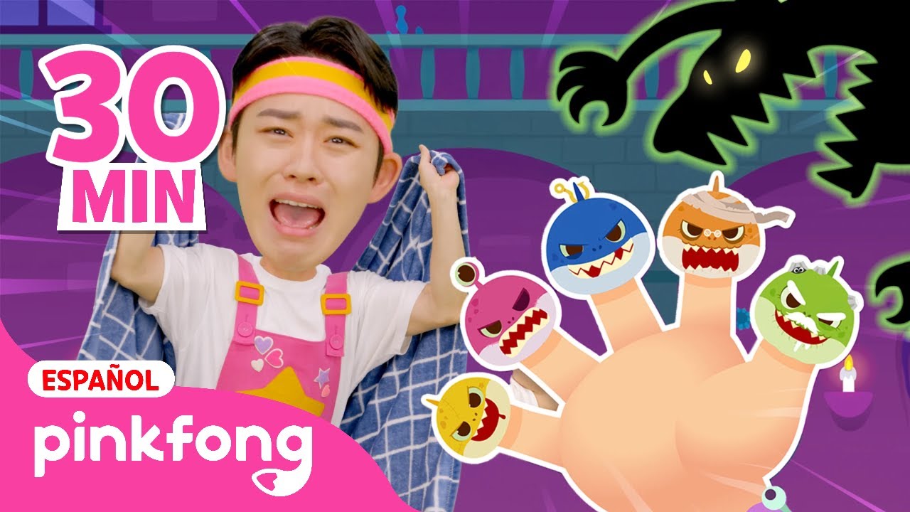 Familia Dedo de Tiburones Zombis + ¡A Escapar! ¡Son Tiburones! | Juego de Hoi｜Pinkfong en español