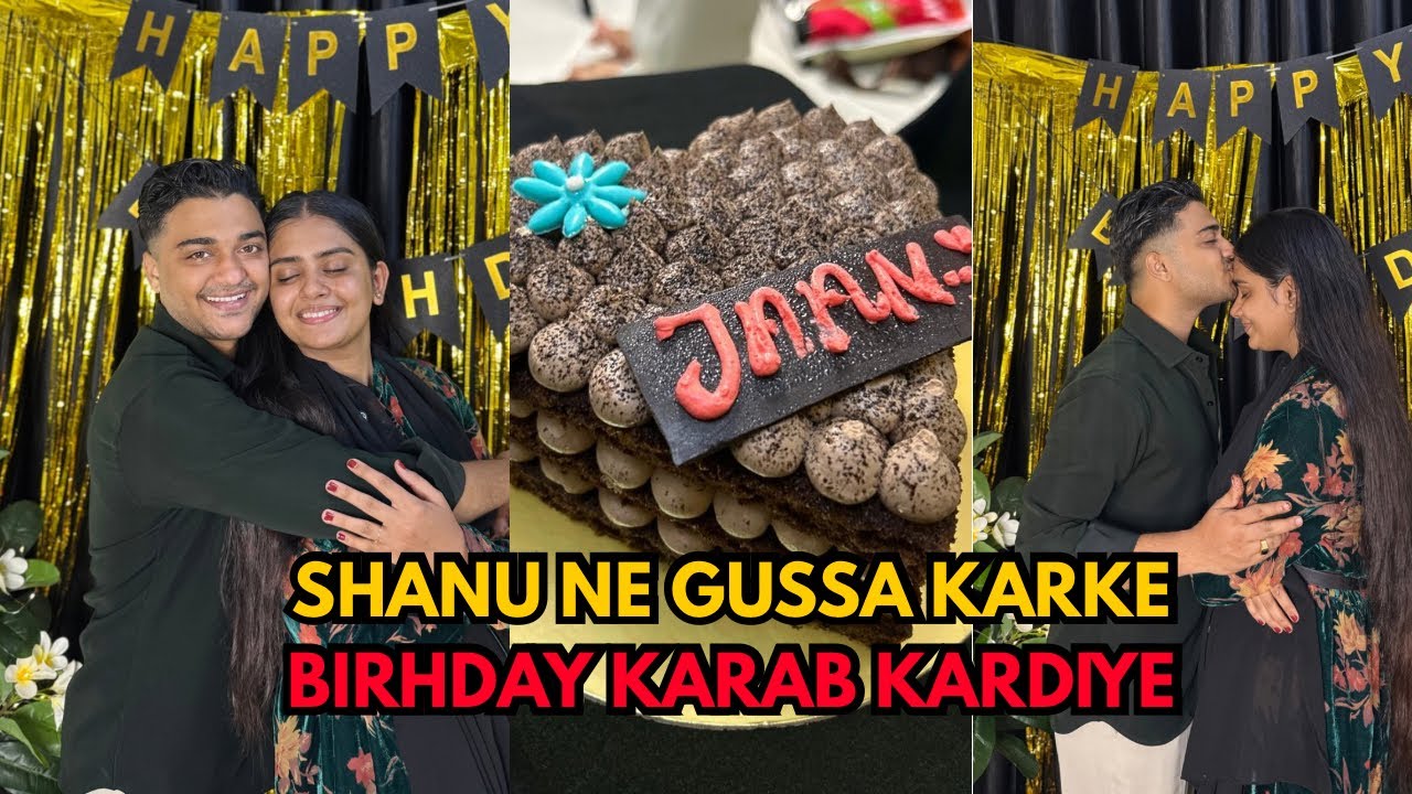 Birthday Surprise Gone Wrong 😲🎂” Decoration Kharab Ho Gayi! 😢 | Shanu Ka Birthday” shanu allo