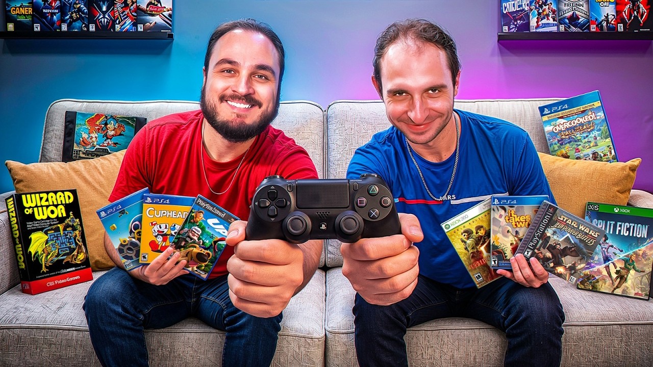 Joguei o MELHOR jogo COOP de cada GERA&Ccedil;&Atilde;O