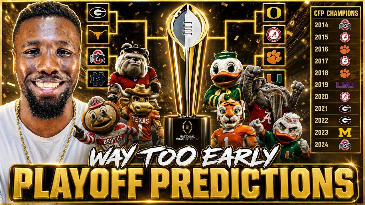 Preseason College Football Playoff Prediction: Selecting the Top 12 Playoff Teams Before Week 1