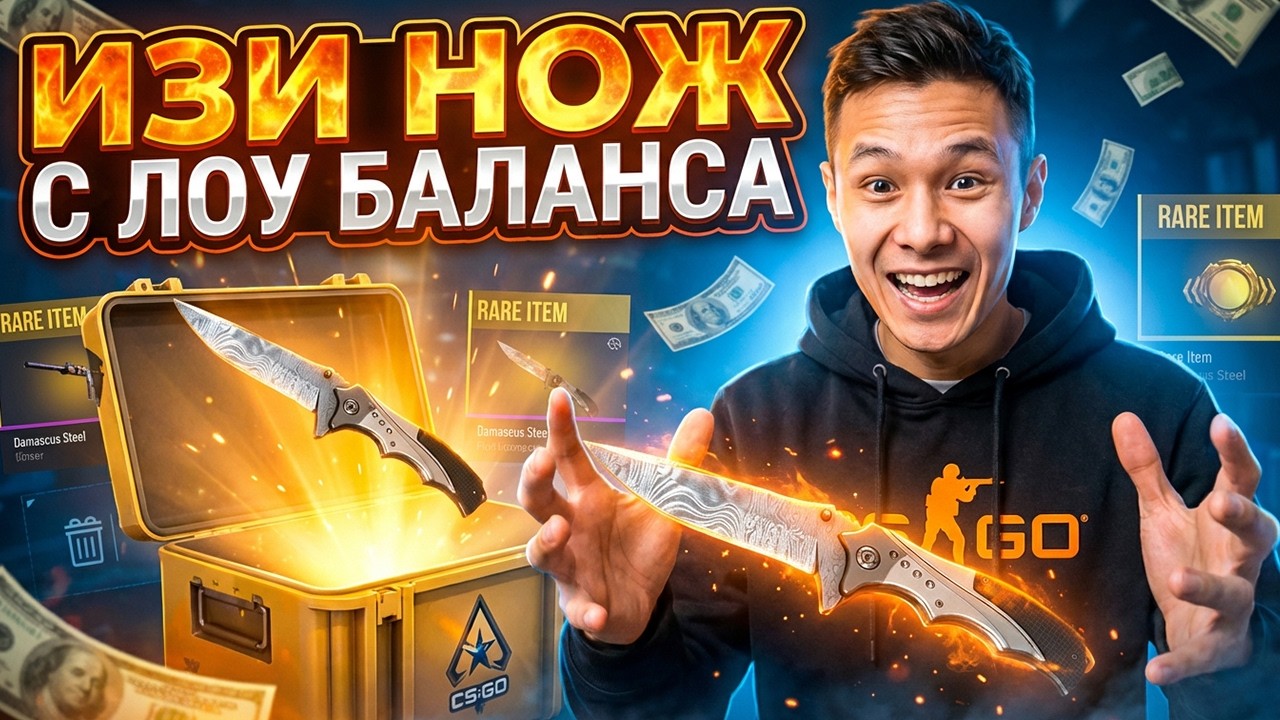 ЭТО ИДЕАЛЬНЫЕ КЕЙСЫ ДЛЯ ЛОУ БАЛАНСА - ПОДНЯЛСЯ ДО НОЖА ! Открытие Кейсов ! Кейсы CS GO