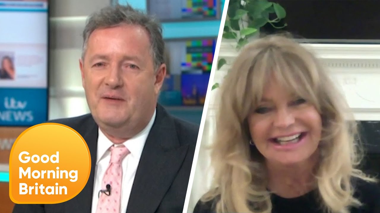 Goldie Hawn on the Greatest Night of Piers' Life & Keeping Mentally Healthy | Good Morning Britain