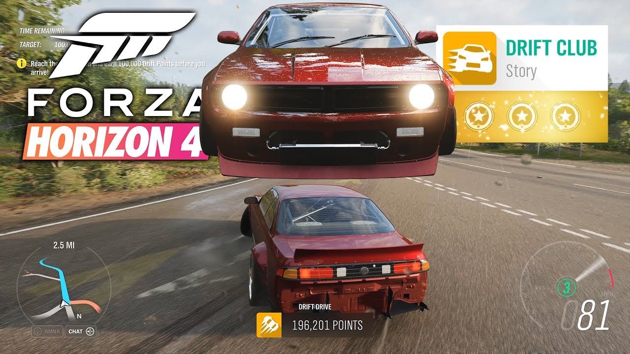 Forza Horizon 4 DRIFT CLUB CHAPTER 5 3 STARS Gameplay
