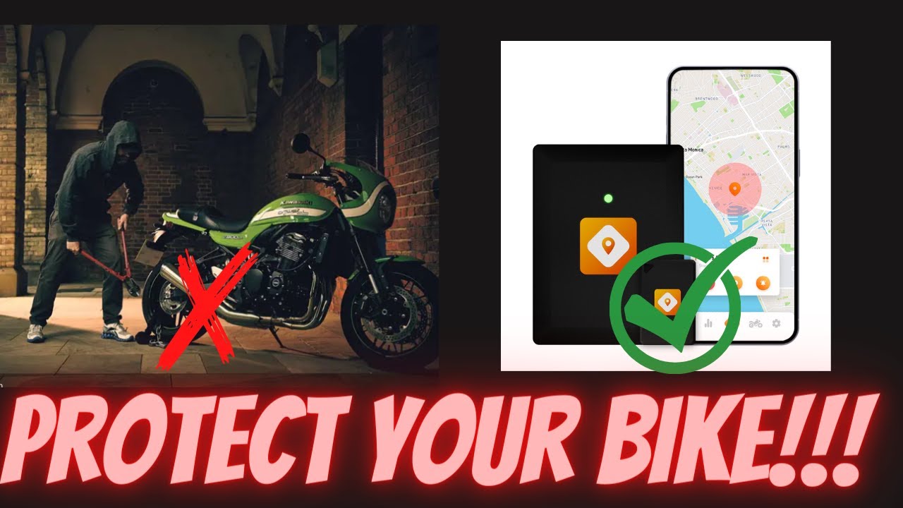 Never Lose Your Motorcycle to Thieves Again! GeoRide GPS Tracker and Crash Alarm