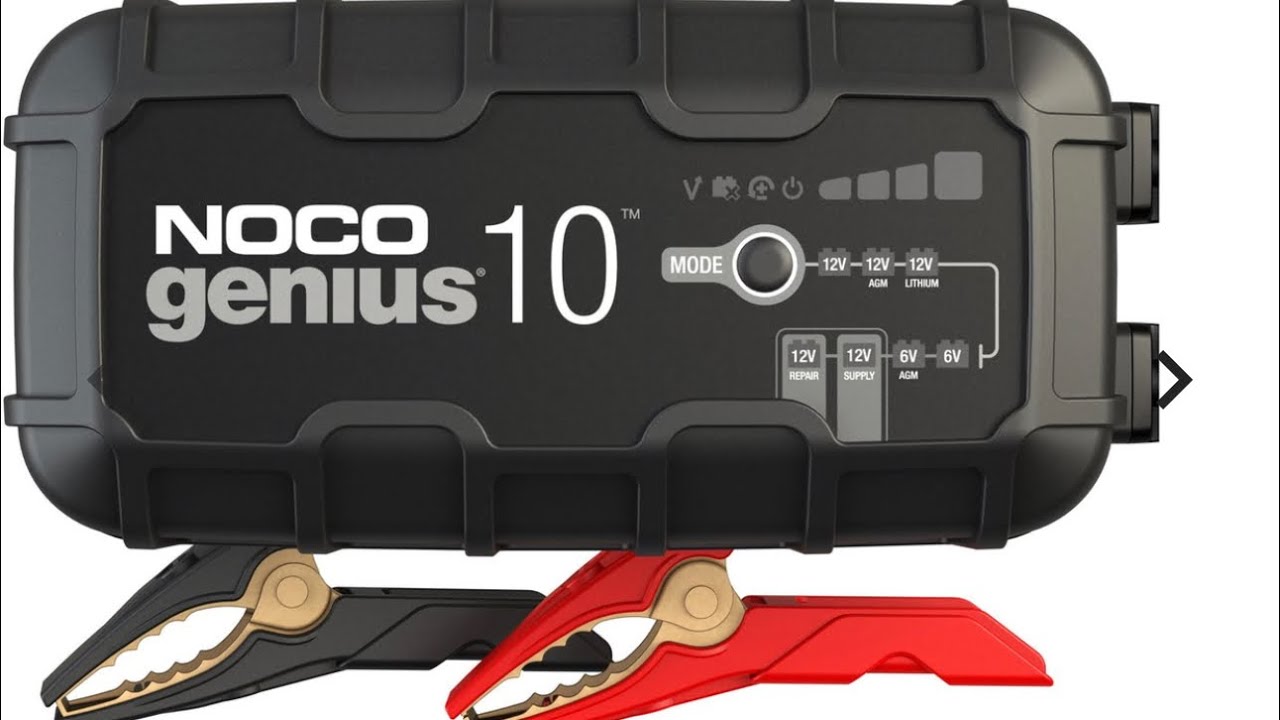 Noco genius 10 battery charger unboxing