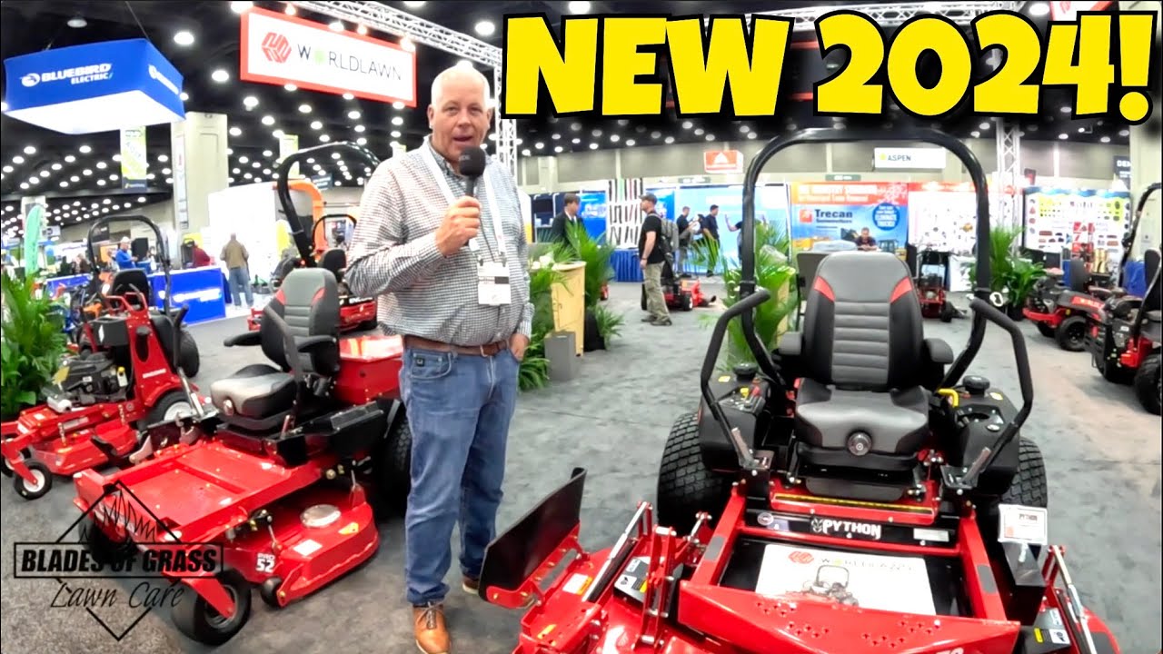 WORLDLAWN 2024 LAWN MOWER LINEUP