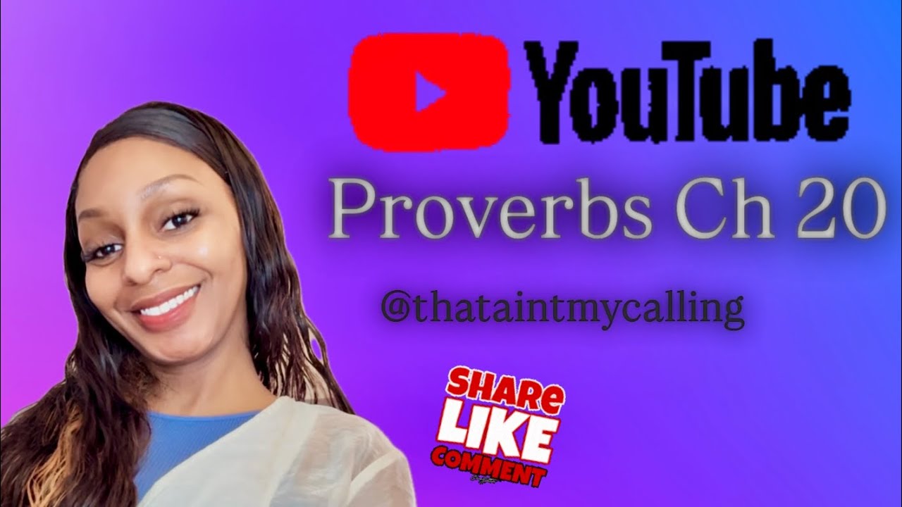Proverbs Ch 20 