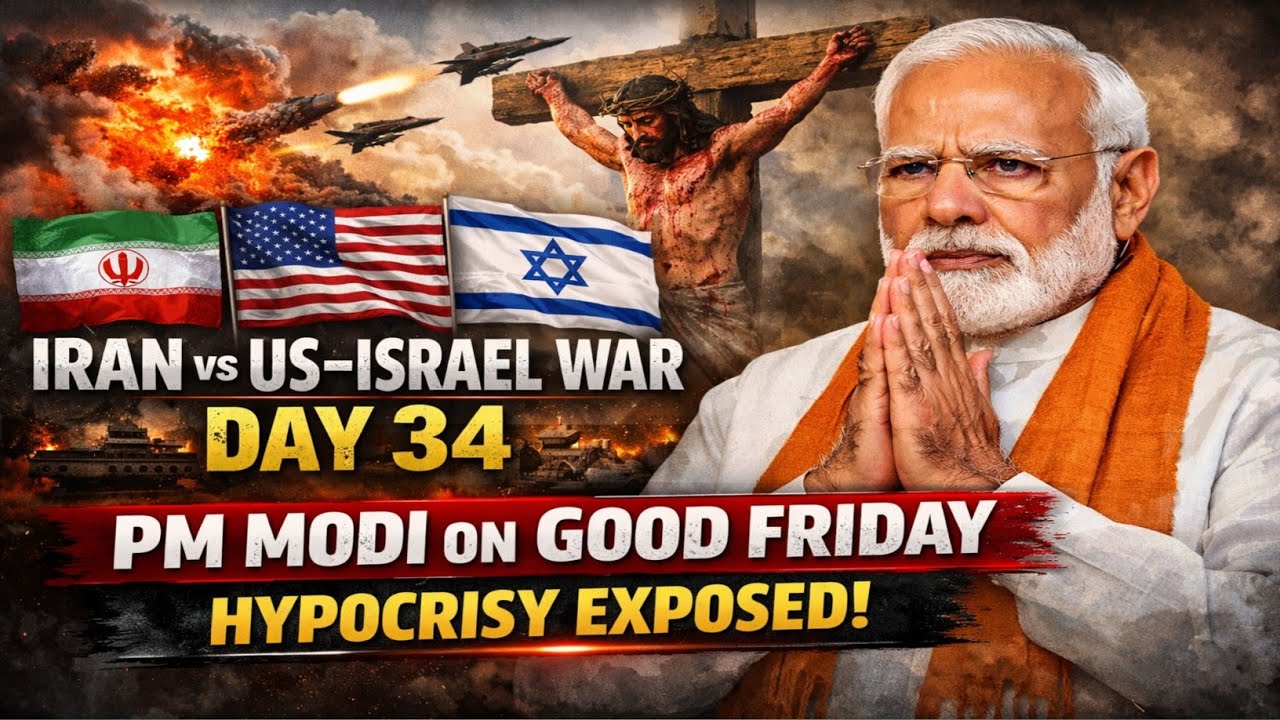 PM Modi on Good Friday &ndash; Hypocrisy Exposed / Iran vs US&ndash;Israel War Update