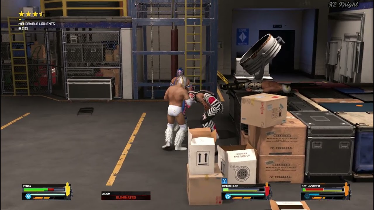 Brawl fatal 4 way male - WWE2K25