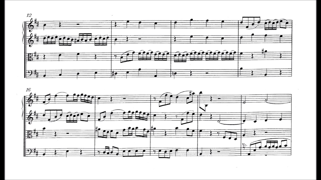 Felix Mendelssohn - String Symphony No. 2, in D major