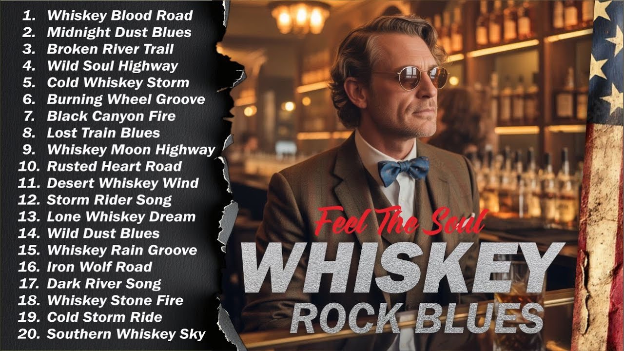 Best of Blues Rock - Emotional Soulful Guitar & Soothing Blues Melodies for Relaxing | 24/7 Stream
