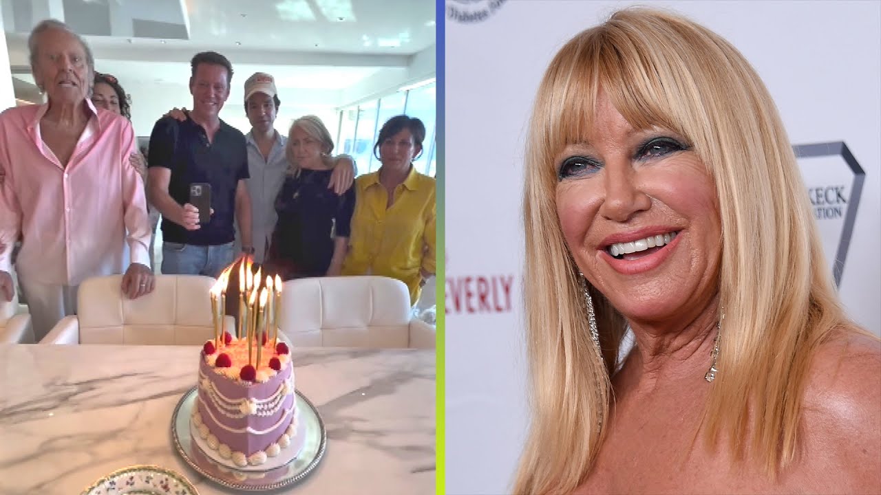 How Suzanne Somers' Family Celebrated Her 77th Birthday