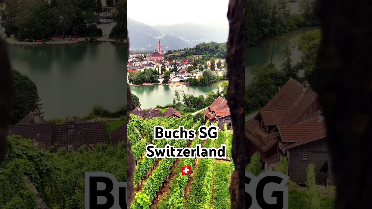 Buchs SG und Schloss Werdenberg in Buchs SG, Schwiez