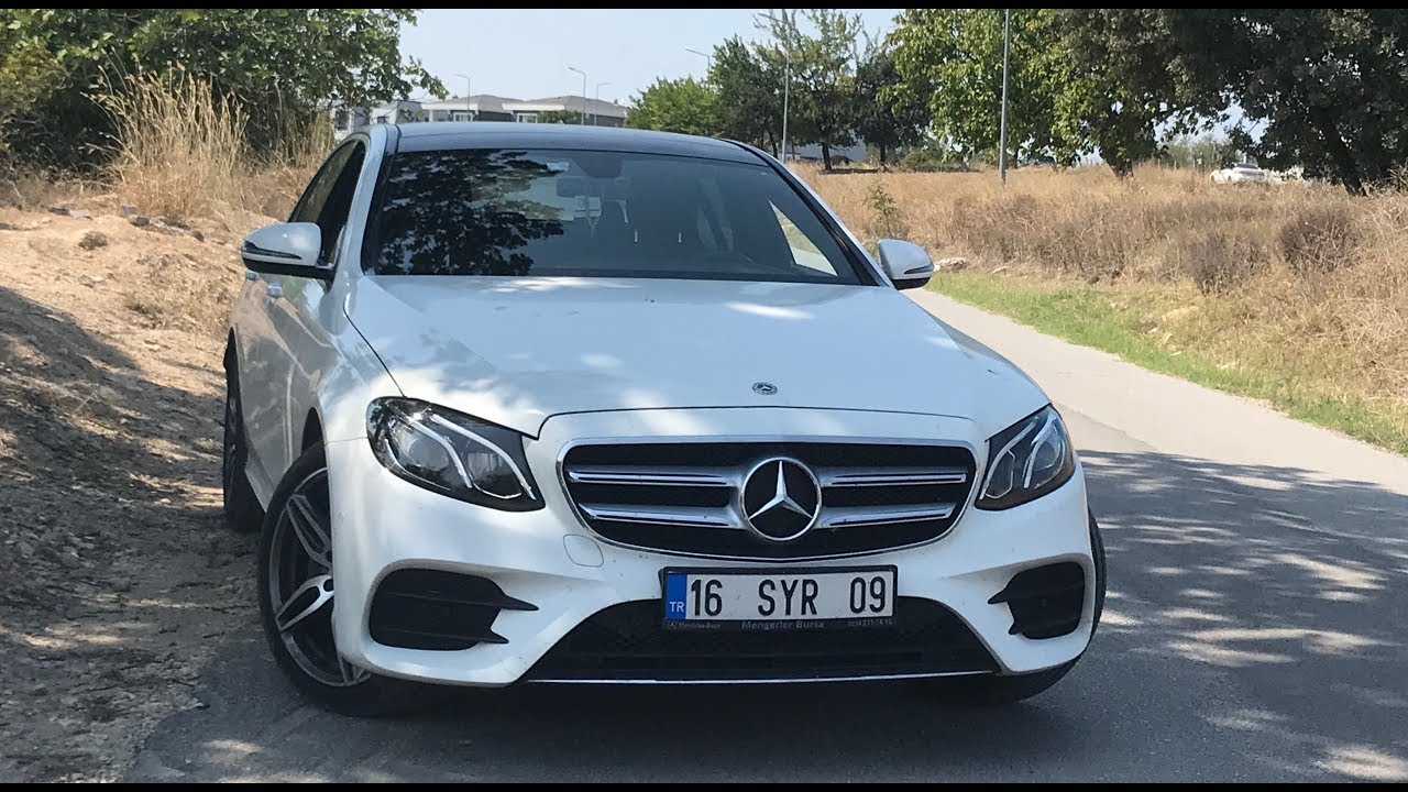 Mercedes E180  TEST / OTOBAN SÜRÜŞÜ / W213 / 1.6 Motor /