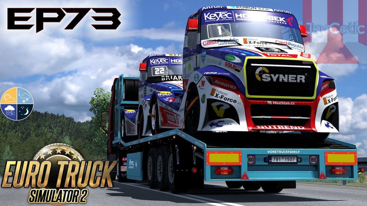 ETS2 - EP73 (1/2) - WOT Events (One Truck Family)  - Twitch VOD (March 31st, 2019)