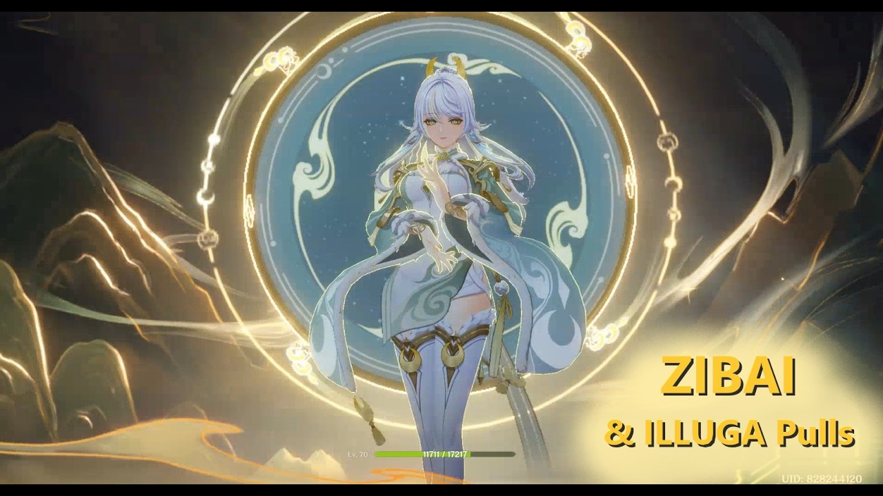 Zibai and Illuga Pulls | Genshin Impact | Geo Team