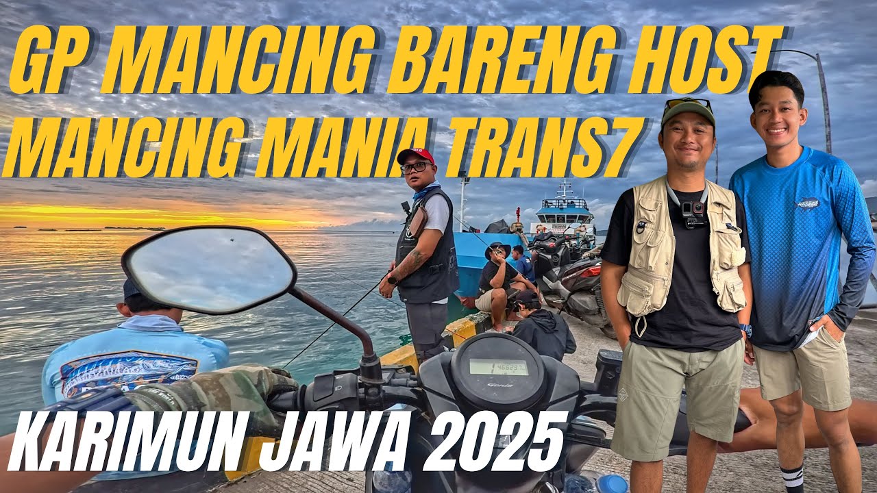 NYOBAIN REEL BARU SUPER MEWAH BARENG HOST MANCING MANIA TRANS7 di SURGANYA PEMANCING KARIMUN JAWA 😍🔥