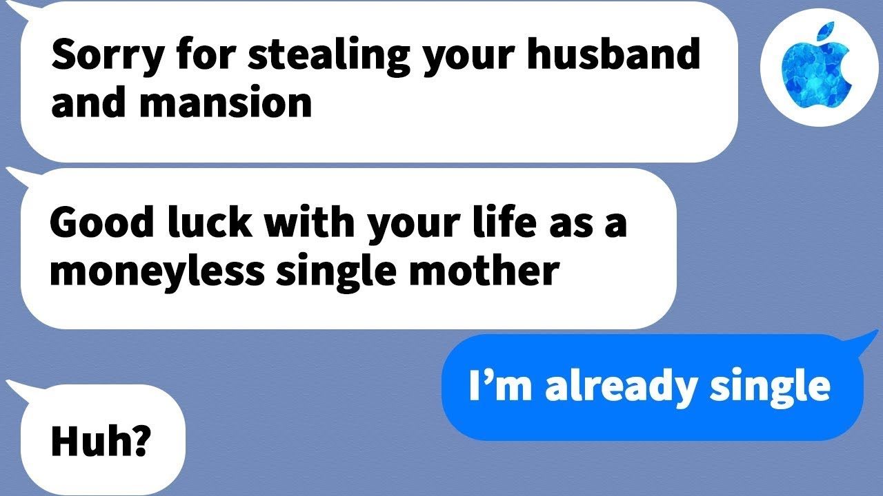 【Apple】A friend of mine says she's stealing my husband, but I'm not even married...