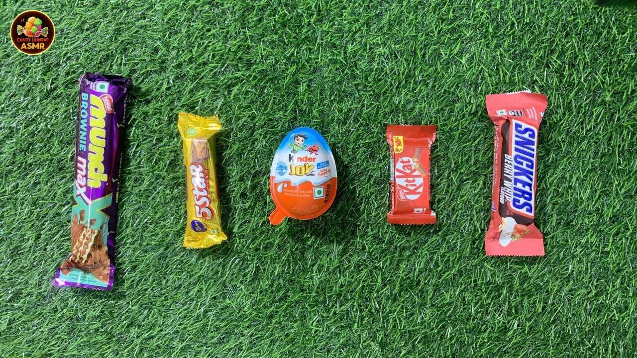 Yummy Chocolate Unwrap 👀 – ASMR, No Talking 🍬🍫