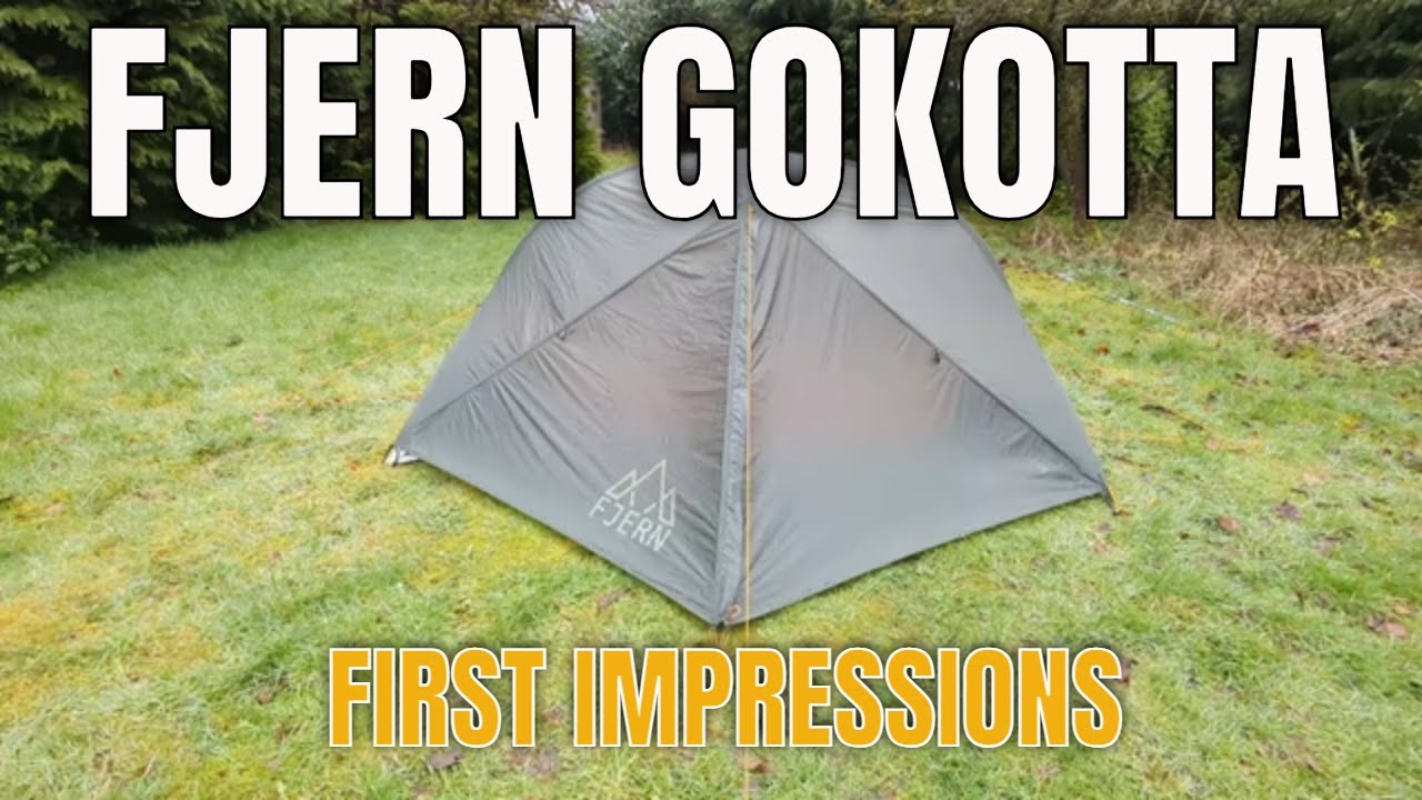 #327 FJERN GOKOTTA Solo Backpacking Tent | Бюджетная альтернатива MSR Hubba NX? | Первые впечатле...