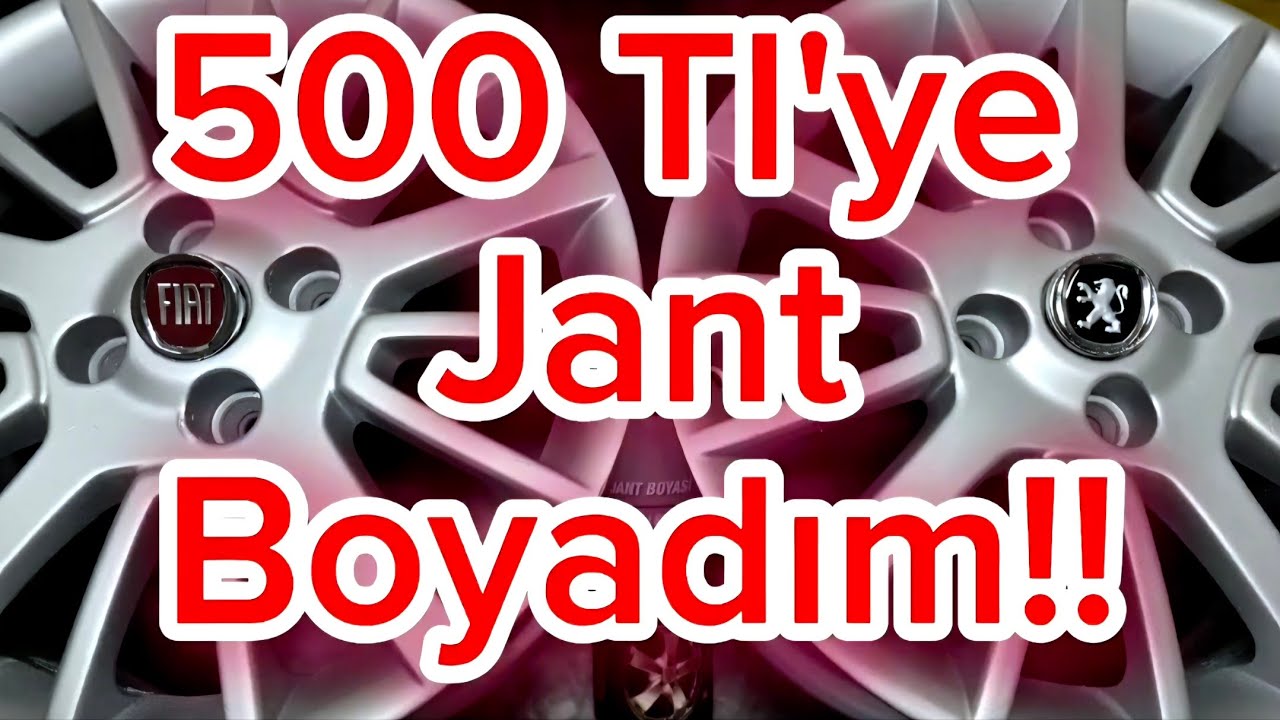 Düşük maliyet ile jant boyama !! #automobile #otomobil #tamir #repair #boya #paint 