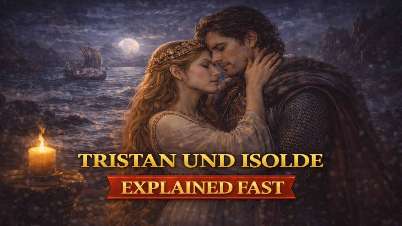 TRISTAN UND ISOLDE  - The OPERA Story Explained FAST