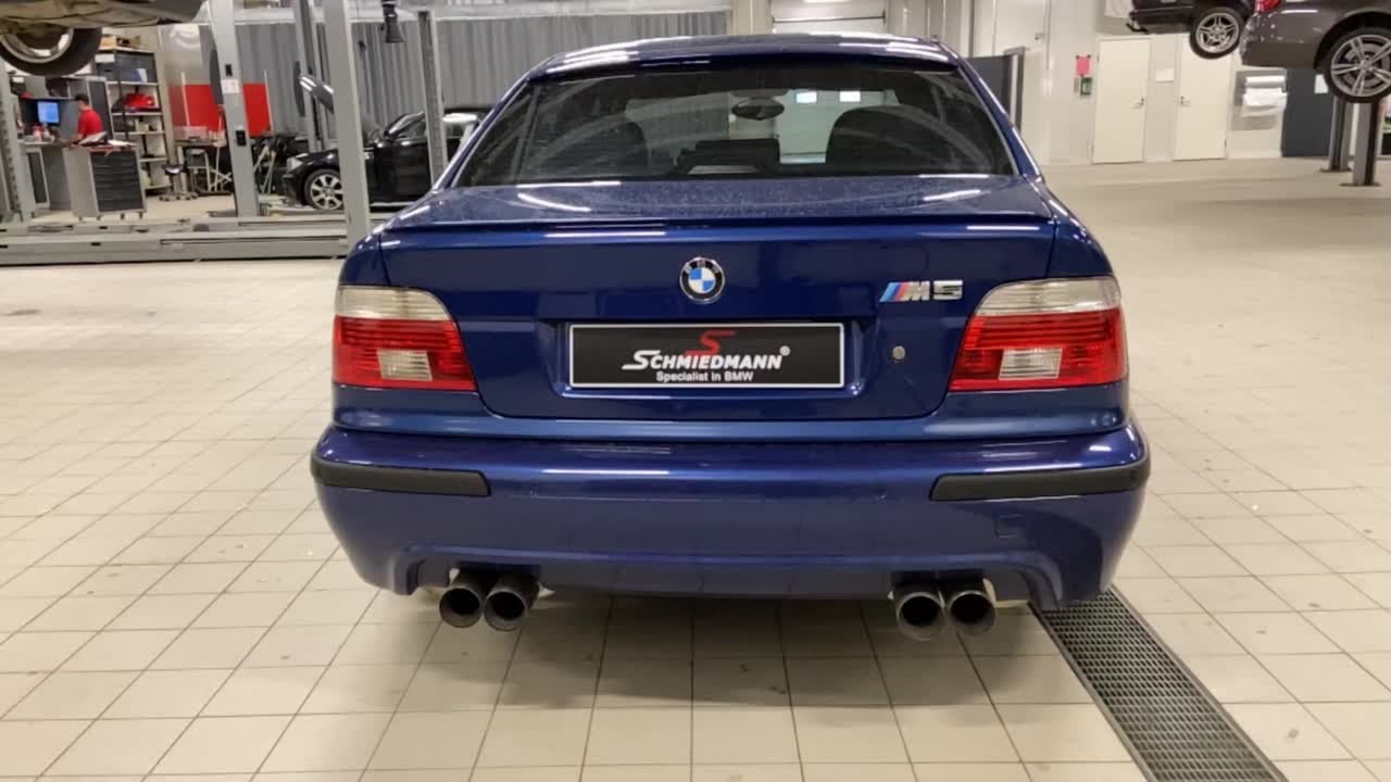 BMW E39 M5 saapui meille Bilstein B16 alustasarjan, sekä jarrusarjan asennukseen😎
