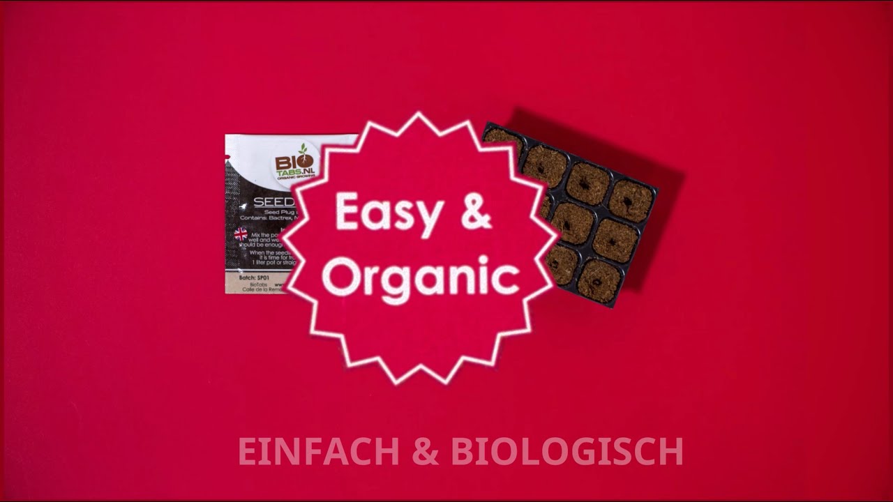 Seedplugs von BioTabs - Zum biologischen Keimen von Samen