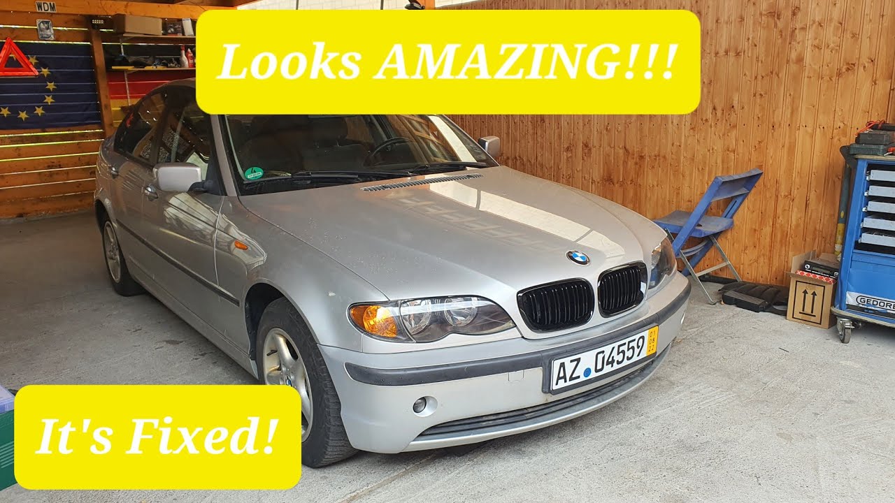 Bmw E46 316i project car! It's complete!