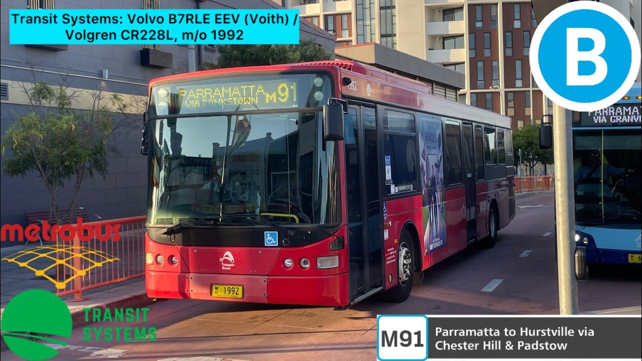 Transit Systems: Volvo B7RLE EEV (Voith) / Volgren CR228L, m/o 1992