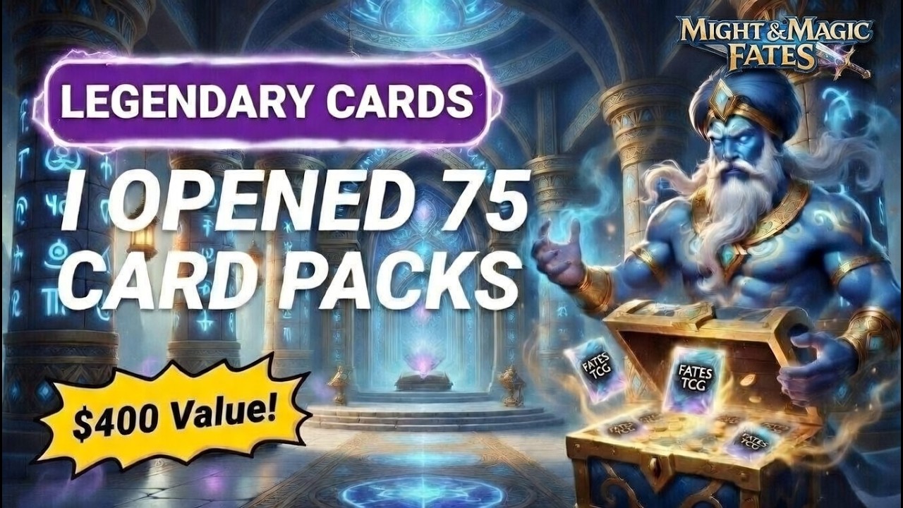 FREE Mobile Crypto Game: Might & Magic Fates HUGE $400 Card Opening
