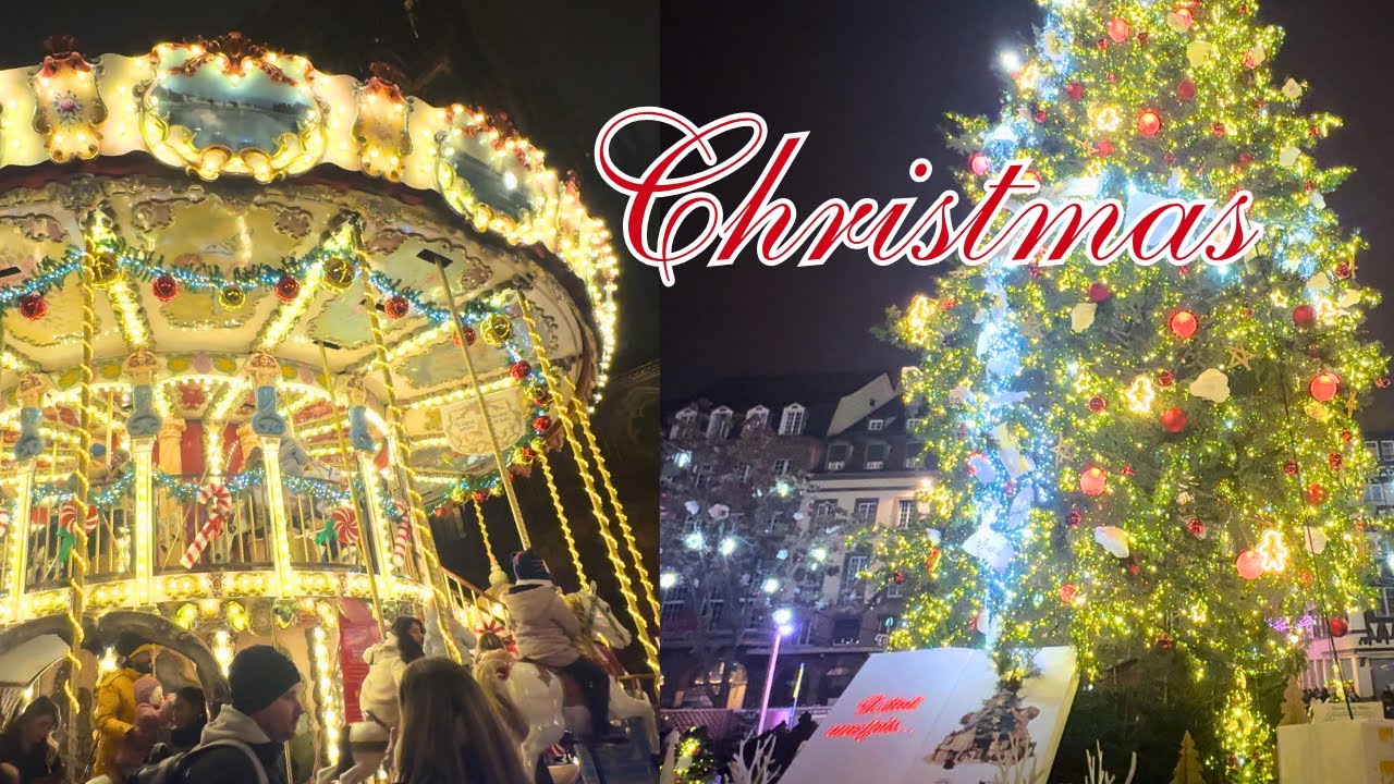 🇫🇷 Зимнее путешествие в Эльзас 🎄 Рождественский рынок в Страсбурге и тур по винодельням