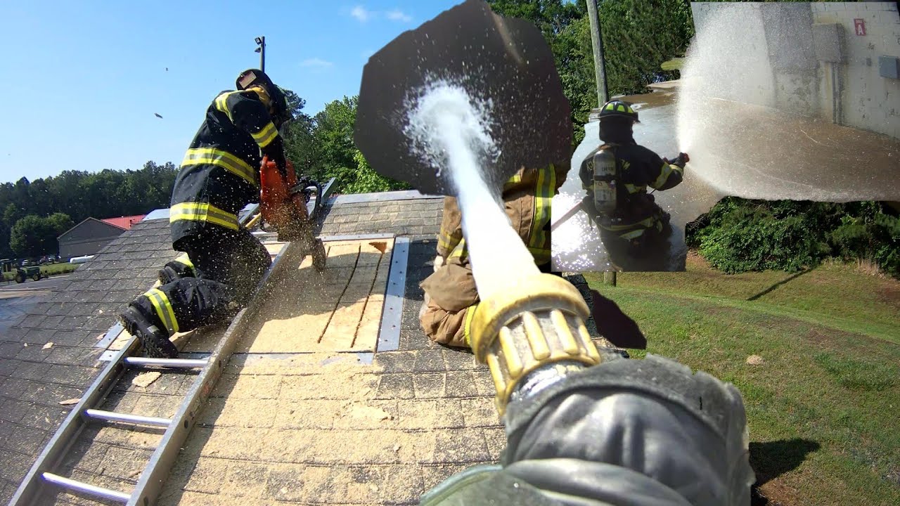 Tactical Ventilation/Advancing Hose Lines Up Ladders and Through Buildings