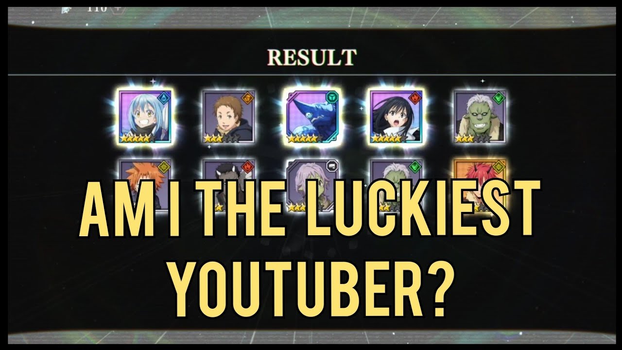 Am I the Luckiest Youtuber? 5200 Crystal Milim Summons | Slime: Isekai Memories