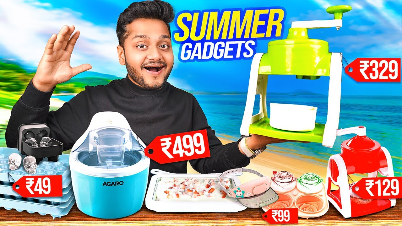 I Bought 5 AMAZING Summer Gadgets | Under ₹1000 |